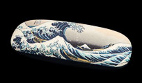 Hokusai Spectacle Case : The Great Wave (Detail 1)
