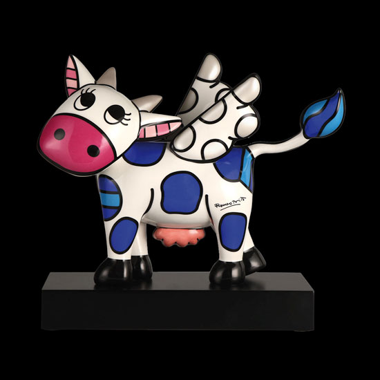 Romero Britto figurine, Flying Cow