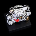 Figurine Romero Britto, Golden Truly Yours (détail n°4)