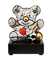 Romero Britto figurine, Golden Truly Yours (detail n°5)