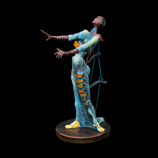 Estatuilla Salvador Dali, La mujer con cajones