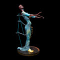 Estatuilla Salvador Dali, La mujer con cajones (detalle n°2)