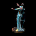 Estatuilla Salvador Dali, La mujer con cajones (detalle n°3)