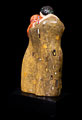 Gustav Klimt figurine, The kiss (detail n°2)