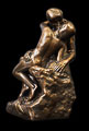 Figurina Auguste Rodin, Il bacio (dettaglio n°1)