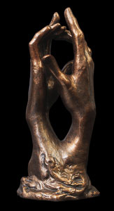 Auguste Rodin statue : The secret