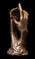 Auguste Rodin figurine, The Secret (detail n°1)