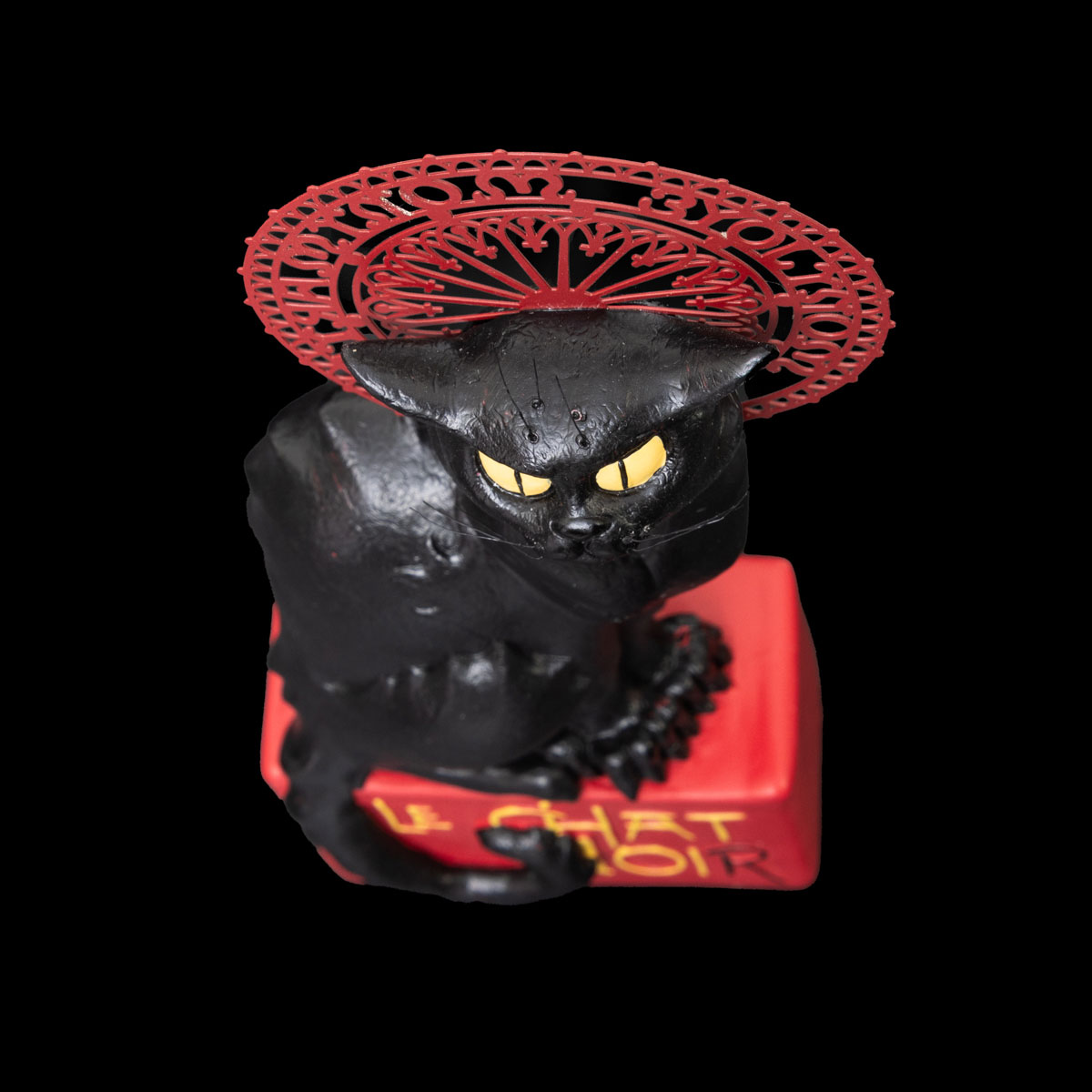 Figurine Steinlen, La tournée du chat noir (détail n°4)