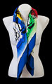 Arman scarf : Violins (blue)