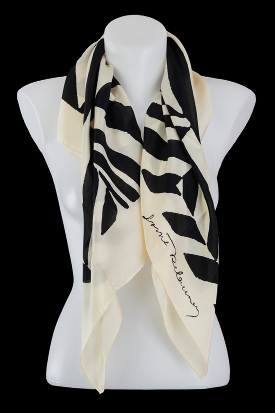 Sonia Delaunay Square scarf : Ivory