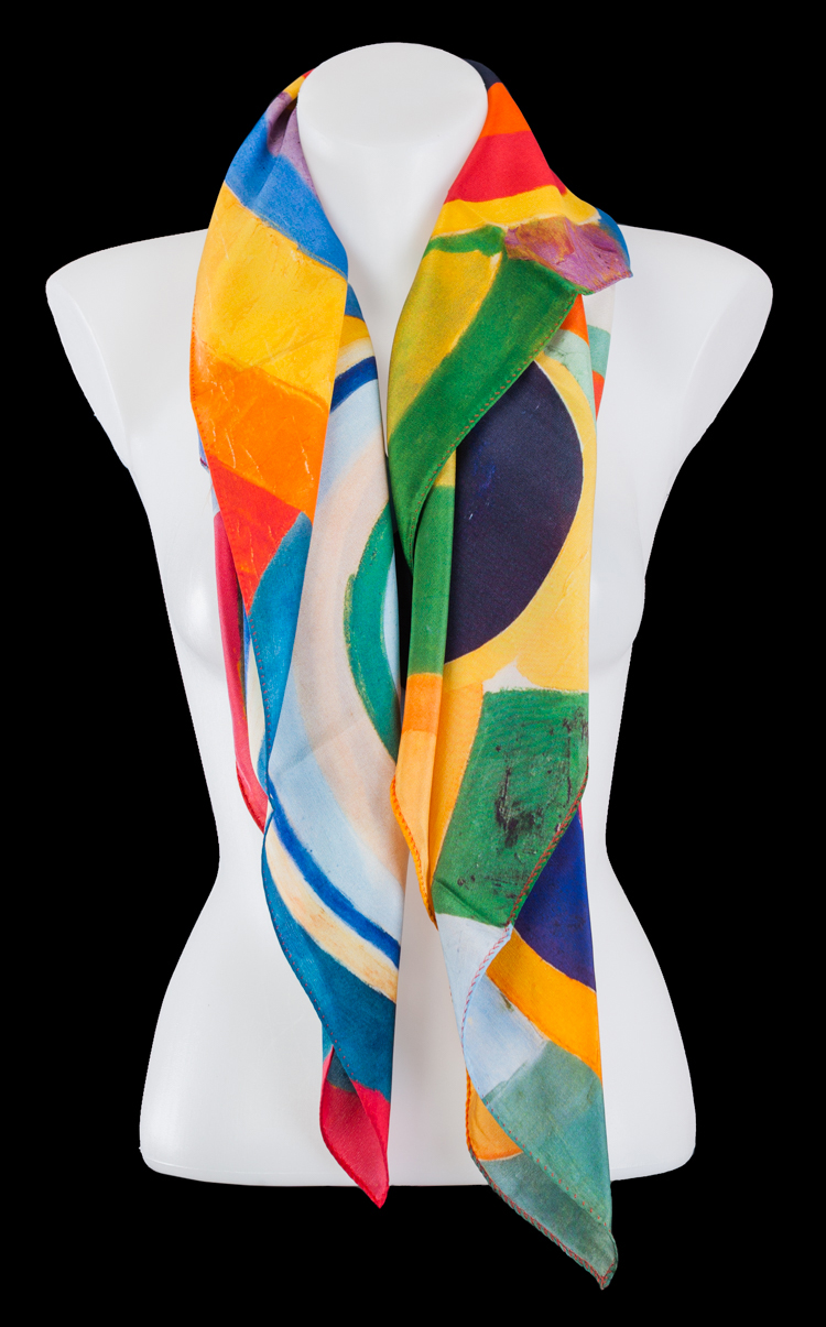 Foulard Carr Delaunay : Rythme, joie de Vivre