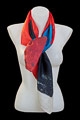 Serge Poliakoff scarf : Red, 1965