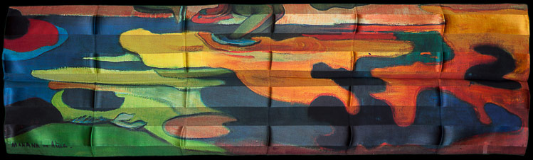 Fular Paul Gauguin : Mahana No Atua (desplegado)