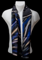 Scarf : Feathers (Blue)