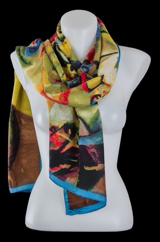 Kandinsky scarf : Abstract