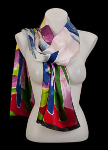 Franz Marc silk scarf : Blue Horse