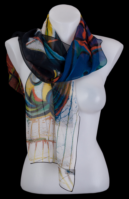 Pablo Picasso scarf : Portrait of Dora Maar