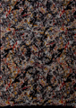 Unfolded Petrusse Scarf for men : Jackson Pollock (1948)