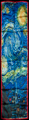 Vincent Van Gogh scarf : Starry night (unfolded)