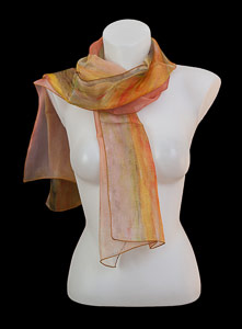 Pierre Bonnard silk scarf : Atelier aux Mimosas