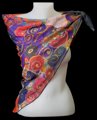 Gustav Klimt scarf : The virgin
