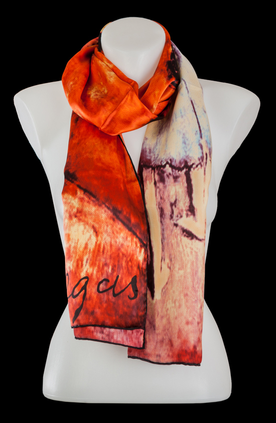 Echarpe en soie Edgar Degas : Les danseuses