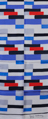 Sonia Delaunay scarf : Rectangles (unfolded)