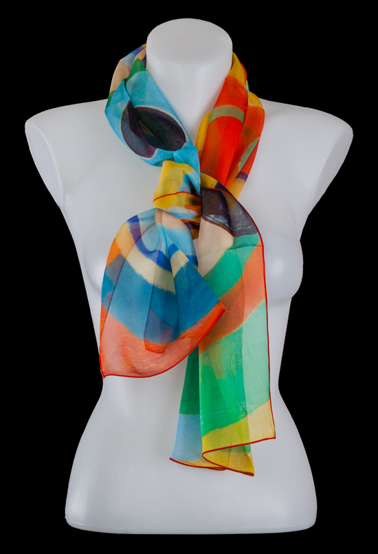 Robert Delaunay scarf : Rythme, joie de Vivre