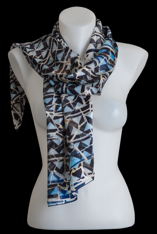 Antoni Gaudí scarf : Zig Zag
