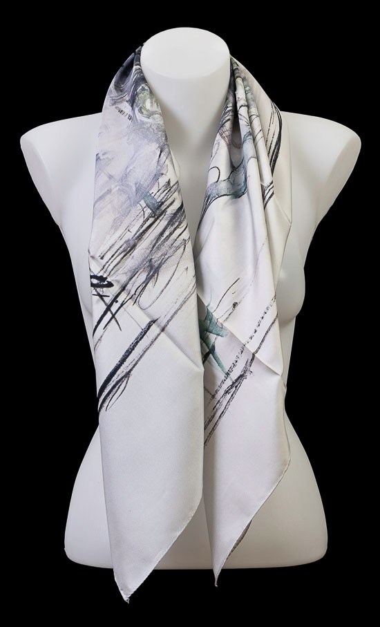 Alberto Giacometti Square scarf : Untitled