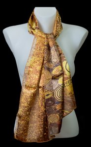 Gustav Klimt scarf : Adèle Bloch