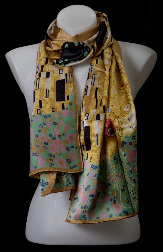 Fular Gustav Klimt : El beso