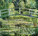 Foulard carr Claude Monet : Bassin aux Nymphas (dpli)