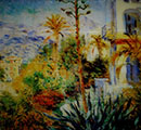 Foulard carr Claude Monet : Villa  Bordighera (dpli)