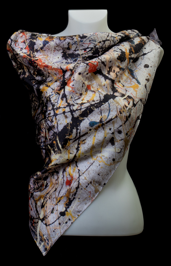Jackson Pollock Square scarf : Number 18