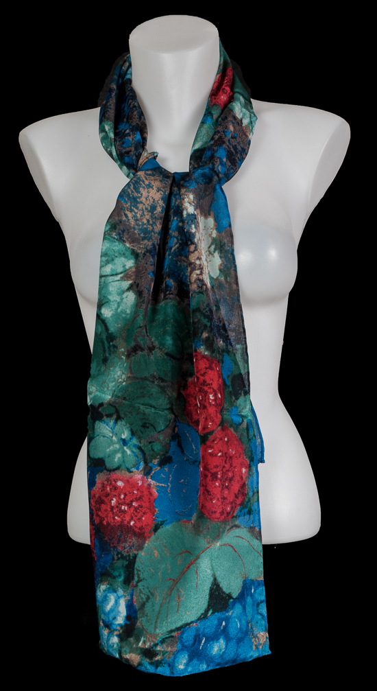 Odilon Redon silk scarf : Ophelia