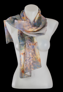 Renoir silk scarf : Boats