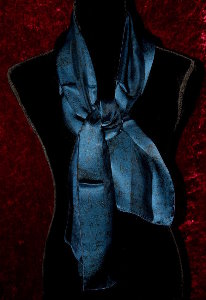 Leonardo Da Vinci silk scarf : Codex (marine)