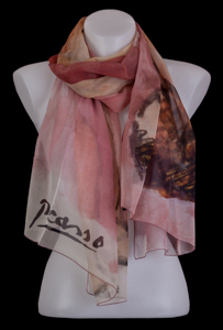 Pablo Picasso silk scarf : Etude pour le Harem