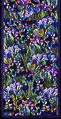 Sciarpa Louis C. Tiffany : Iris (spiegato)
