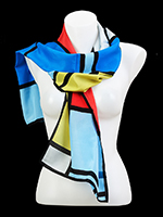 Fular, Pañuelo Piet Mondrian