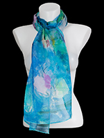 Claude Monet scarves