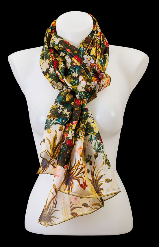 Sandro Botticelli silk scarf : Spring