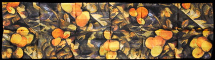 Foulard Paul Czanne : Pommes, citrons, oranges (dpli)