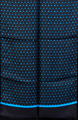Fular R. Dufy : Ecailles (negro/azul)