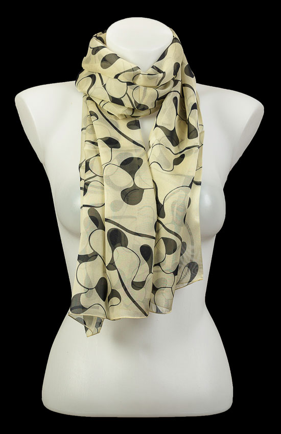 Raoul Dufy scarf : Oak Leaves