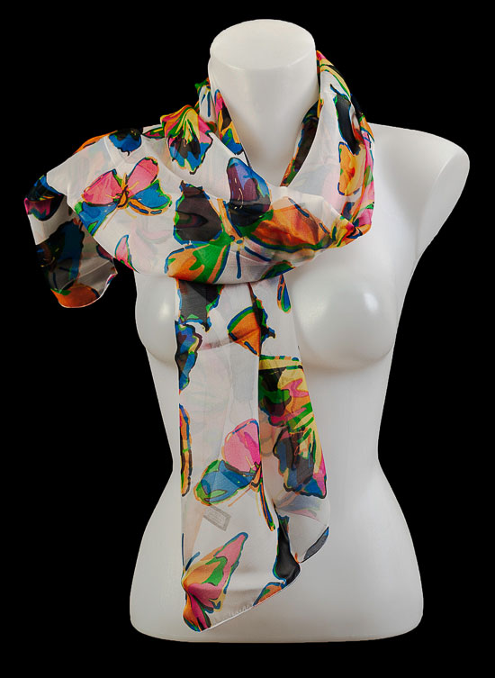Raoul Dufy scarf : Butterflies