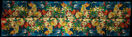 Paul Gauguin scarf : Flowers (unfolded)