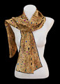 Gustav Klimt scarf : Art Nouveau (gold)