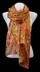 Etole Klimt : Habotai (rouge)